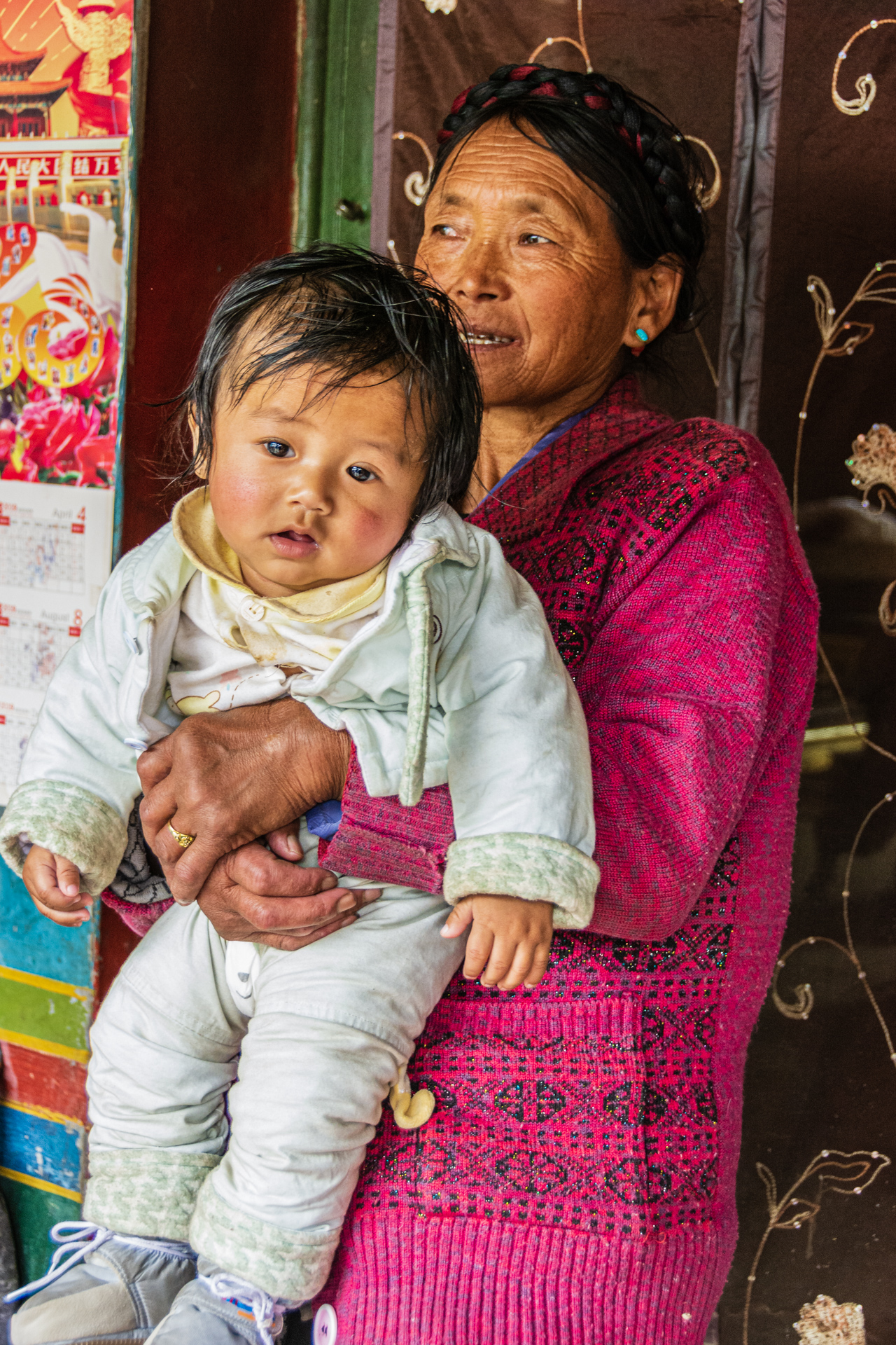 Gyantse Tibetisches Wohnhaus